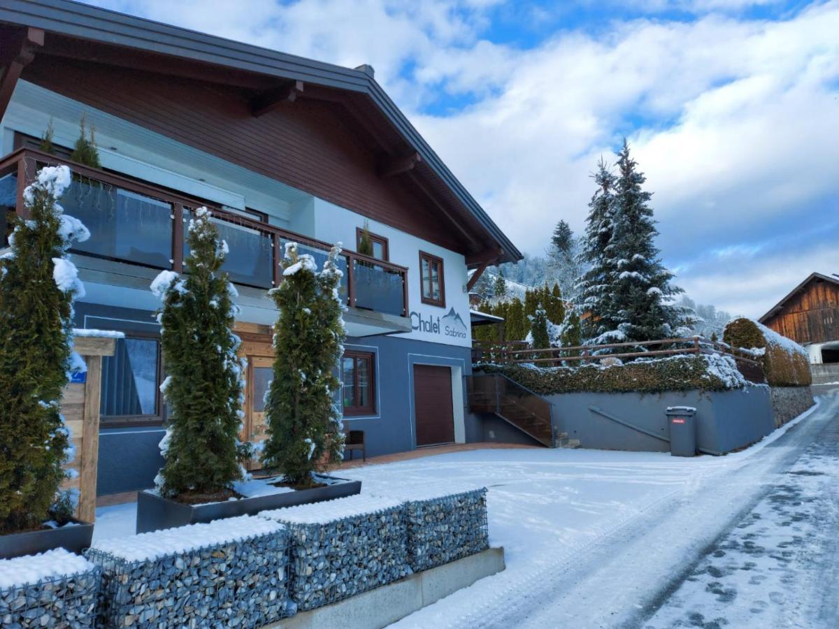 Chalet Sabrina Mit Aussenpool Im Sommer Kaprun Exterior foto